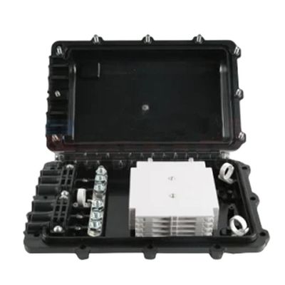 Kualitas  Horizontal Fiber Optic Splice Closure Inline Fiber Joint Closure PC pabrik