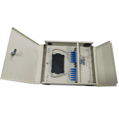 OEM Wall Mount Splice Enclosure FTTH Fiber Termination Unit 48 Core