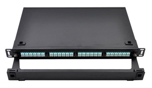 19 &quot;FTTH MPO MTP Patch Panel LC 1U Fiber Cassette Module Rack Mount