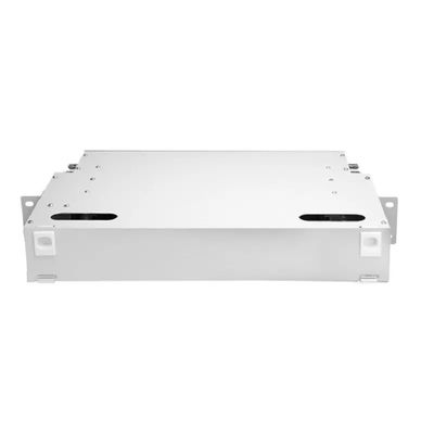 FTTH 1U Fiber Panel 24 Core 19 Inch Rack Patch Panel Unit ODF