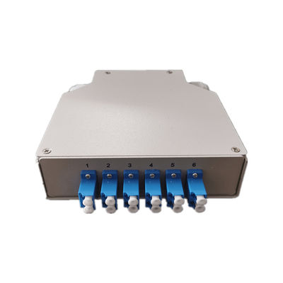 12 Core Cold Rolled Steel Fiber Optic Din Rail Terminal Box Dengan Adaptor Lc Duplex