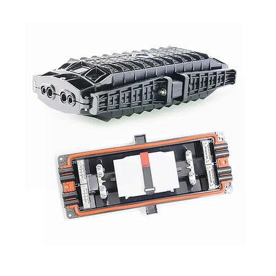 Inline Type 4 Port Mechanical Sealing Fiber Cable Penutupan Bersama 96core Fosc