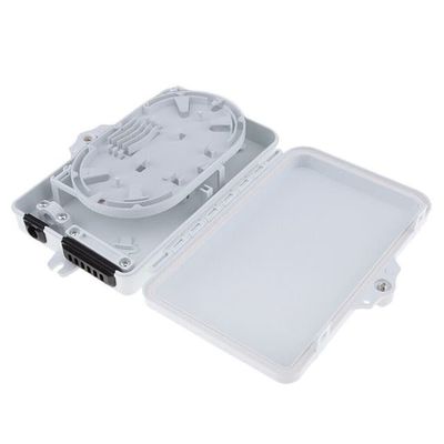 Kotak Terminal Serat Optik 6Port SC APC/UPC SM SX PC+ABS Light Grey Untuk Telekomunikasi