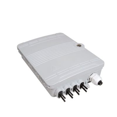 Kotak Terminal Serat Optik 8Port Tingkat Perlindungan IP-66 Pemasangan Tiang Dinding SM SC