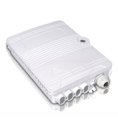 Kotak Terminal Serat Optik 8Port Tingkat Perlindungan IP-66 Pemasangan Tiang Dinding SM SC