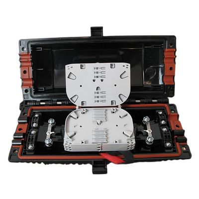 Waterproof Ip68 3 In 3 Out Horizontal Type Splice Closure 96 Cores Fiber Drop Closure