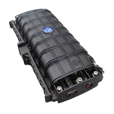 Waterproof Ip68 3 In 3 Out Horizontal Type Splice Closure 96 Cores Fiber Drop Closure