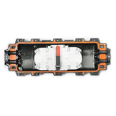 Bawah Tanah 288Cores Fiber Optic Closure 2in 2out Horizontal Aerial Joint Enclosure