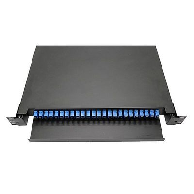 ODF 24 Port Fiber Optic Patch Panel Enclosure Box 24Core Drawer Joint