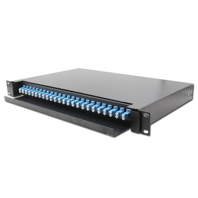 ODF 24 Port Fiber Optic Patch Panel Enclosure Box 24Core Drawer Joint