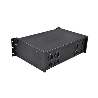 3u 3ru 19 &quot;ODF 96 Fiber Optic Rack Mounted Enclosure Drawer Type Patch Panel