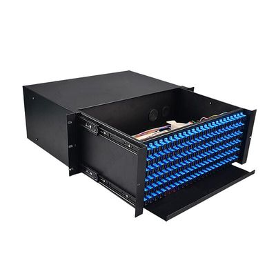 Distribusi Serat Optik Dalam Ruangan 144core 19 Rack Mount Fiber Patch Panel