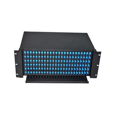 Distribusi Serat Optik Dalam Ruangan 144core 19 Rack Mount Fiber Patch Panel