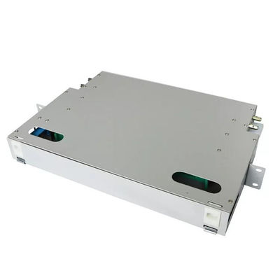 1U ODF Patch Panel Rack Mount Distribution Frame 12 Core Fiber Patch Panel SM