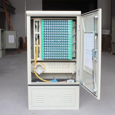 UPC APC Fiber Optic Cabinet SMC Outdoor Fiber Box 144 Port 144 Core