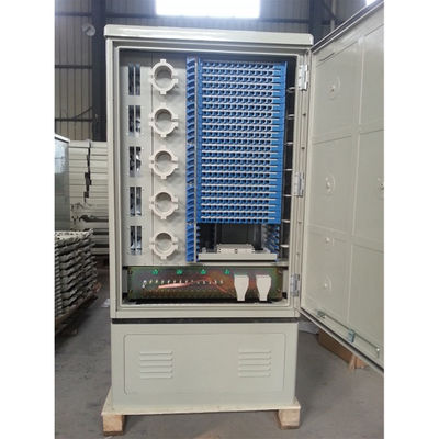 Kabinet Serat Optik IP65 Luar Ruangan Pusat Distribusi Serat FAT FDH