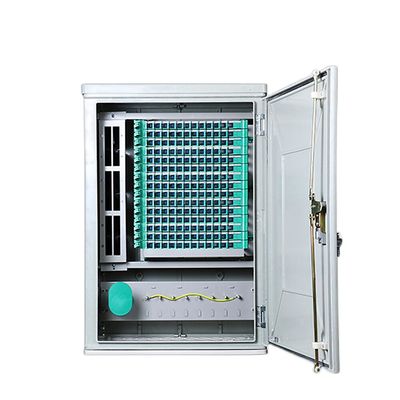 Wall Mounted 144 Kabinet Serat Optik Inti Kabinet Distribusi Serat Tiang ODC
