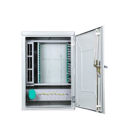 Wall Mounted 144 Kabinet Serat Optik Inti Kabinet Distribusi Serat Tiang ODC