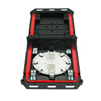 Kotak Sambungan Kabel Serat Mini Ftth Sambungan Kabel Serat Optik Inline IP65 24 Core