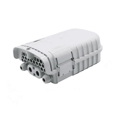 FTTx 1x8 PLC Distribusi Kotak Pemisah Serat Optik IP68 16Cores