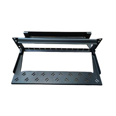 Panel Patch MPO MTP Hitam 96F 1U LC Patch Panel Modular Shelf