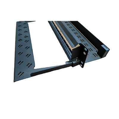 Panel Patch MPO MTP Hitam 96F 1U LC Patch Panel Modular Shelf