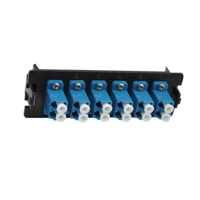 MPO Rack Mount Fiber Panel Enclosure 24 Port LC Fiber Patch Panel 1U