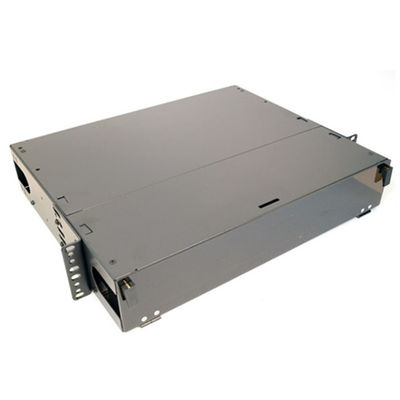 LGX 2U Rack Mount Fiber Enclosure 6 Panel Adaptor LC UPC Duplex 6 Slot 72F