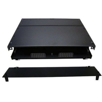 LGX 2U Rack Mount Fiber Enclosure 6 Panel Adaptor LC UPC Duplex 6 Slot 72F