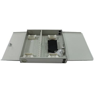 Panel Patch Serat Optik Pemasangan Dinding FTTH 48core FC / LC / SC / ST