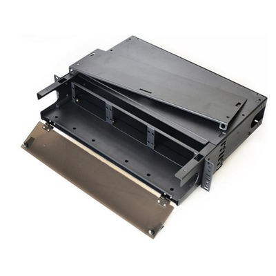 2U MPO MTP Patch Panel APC SC Duplex Fiber Enclosure Rack Mount