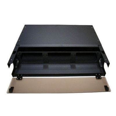 2U MPO MTP Patch Panel APC SC Duplex Fiber Enclosure Rack Mount