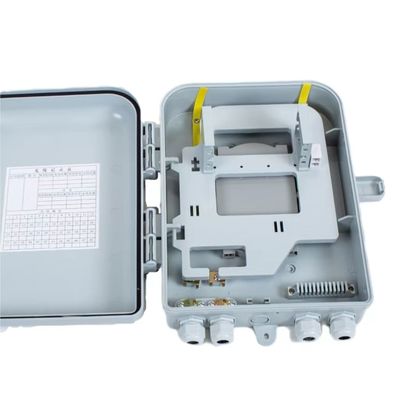 Pemisah Serat Optik Tahan Air 1x16 Plug IP66 ABS PLC Splitter