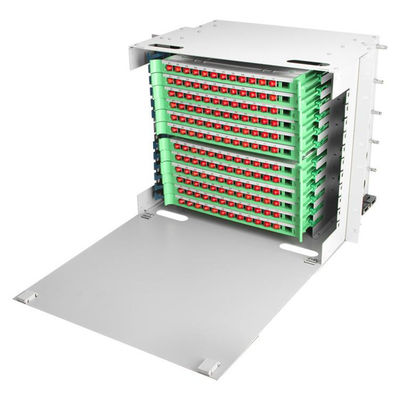144 Core ODF Patch Panel Sc / Fc Adapter 19 Panel Patch Serat Optik