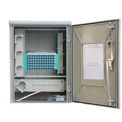 144 Inti Kabinet Distribusi Serat Optik Luar Bahan SMC Tahan Air FTTH
