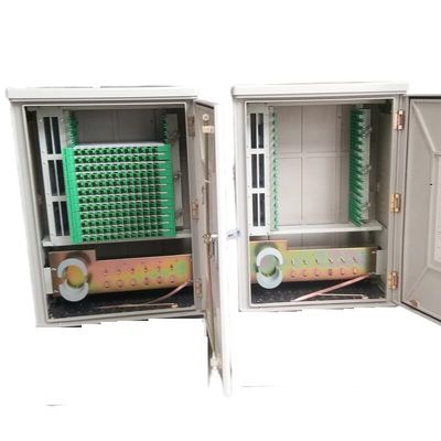Kabinet Distribusi Serat Optik ODC Jaringan SMC 144 Core Splice Tray
