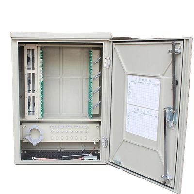 Kabinet Distribusi Serat Optik ODC Jaringan SMC 144 Core Splice Tray