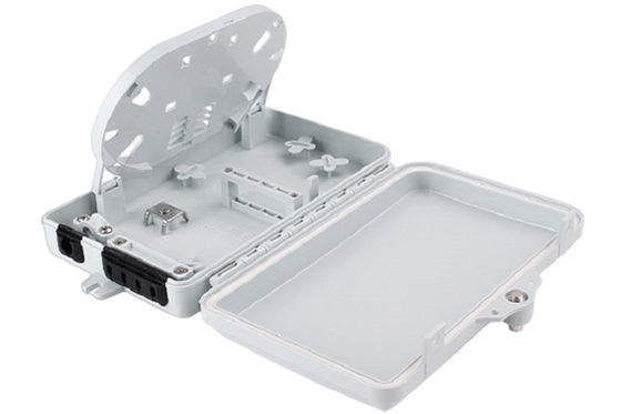Kotak Terminal Serat Optik 4Port SC Simplex SM Kabel Putih Tahan Air IP-66