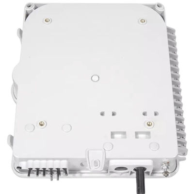 Kotak Terminal Serat Optik 12Port SC / LC / ST / FC IP-66 UPC / APC Abu-abu Muda FTTH