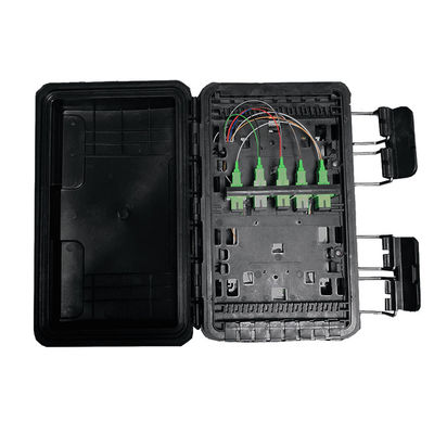 8Core 16Core Kotak Terminal Serat Optik FC / LC Kotak Pemisah PLC IP65
