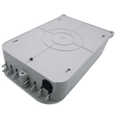 16Core Splitter FTTH Distribution Box UPC / APC Wall Mount Light Grey