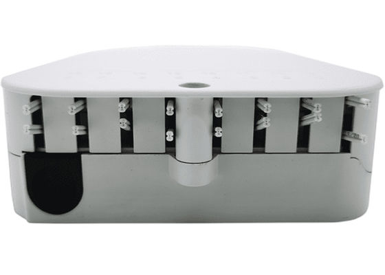 16Core Splitter FTTH Distribution Box UPC / APC Wall Mount Light Grey