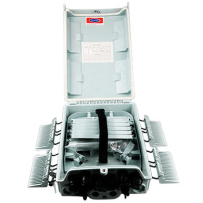 Kotak Terminal Serat Optik 120F Diperkuat Adaptor 1x8 Pemisah Optik IP65