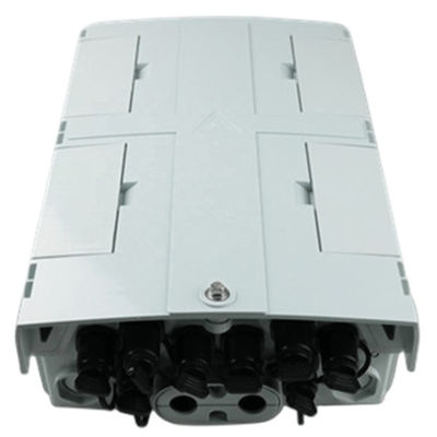 Kotak Terminal Serat Optik 120F Diperkuat Adaptor 1x8 Pemisah Optik IP65