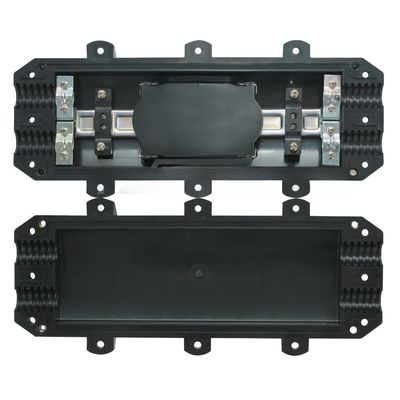 Tipe Inline Fiber Optic Junction Box Enclosure Joint IP68 96 Core