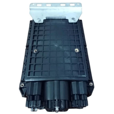 FTTB 24 Port Fiber Termination Box Wall Mount Black IP68 OM1 96Core