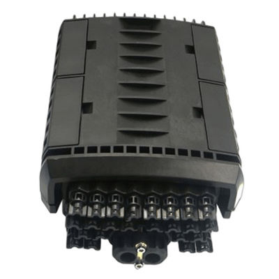 FTTB 24 Port Fiber Termination Box Wall Mount Black IP68 OM1 96Core