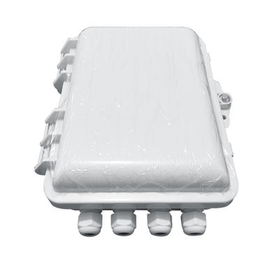 SC 1x8 PLC Kotak Pemisah Serat Optik IP65 12Cores Terpasang di Dinding