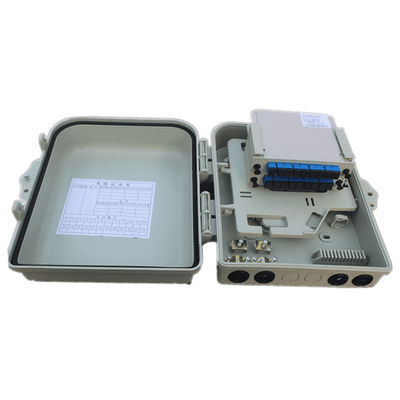 Indoor / Outdoor LGX PLC Splitter Fiber 1x16 Kotak Pemisah Optik