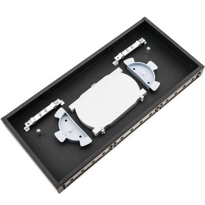 19&quot; Rack Mount Fiber Patch Panel ST Adapter 1U Fiber Enclosure 12 Core